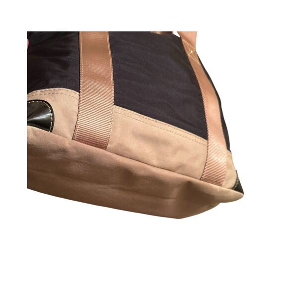 Franco Sarto Dark Brown Mini Tote with Gold accents multiple pockets 16”x11”x4" - Picture 5 of 16